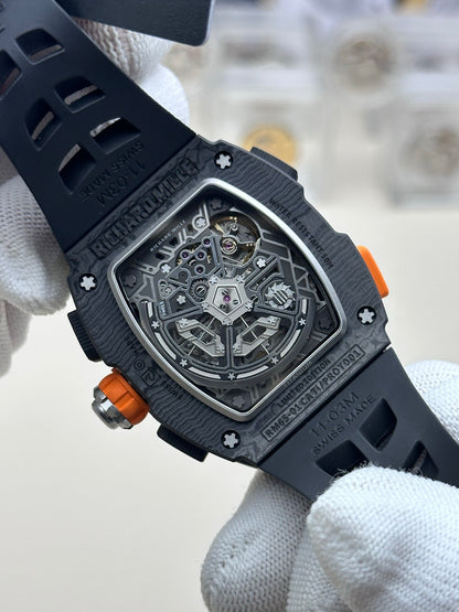 RM 11 McLaren Carbon Skeleton Chronograph Watch