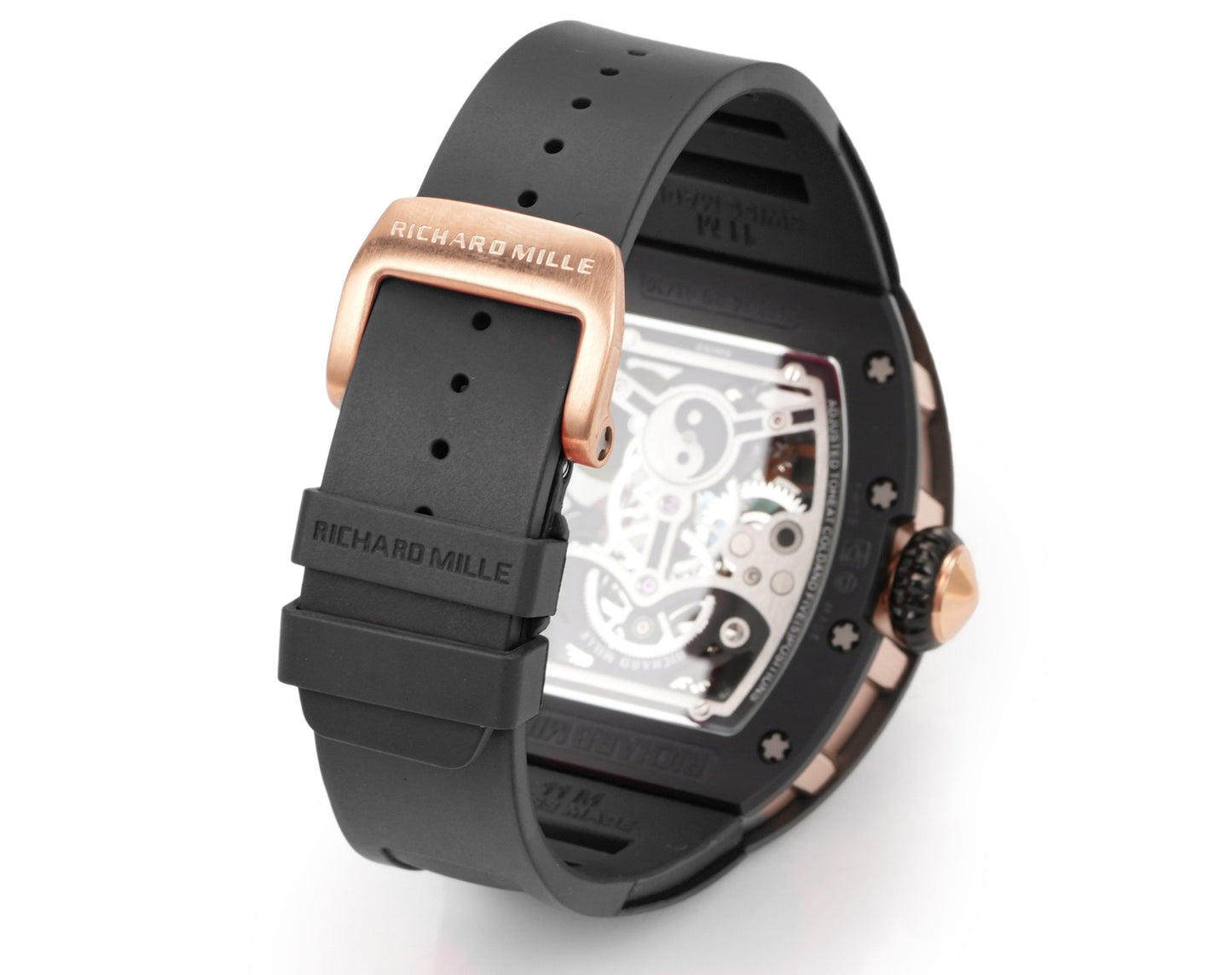 Koi Fish Skeleton Artistic Dial Watch