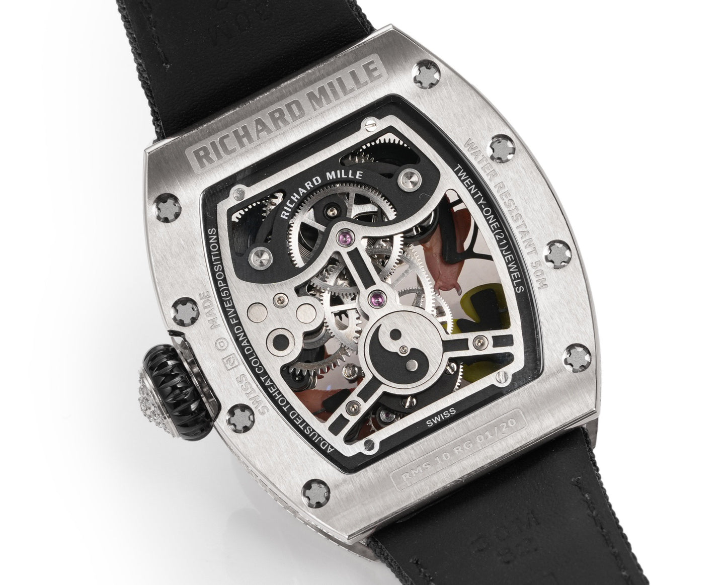 Koi Fish Skeleton Artistic Dial Watch