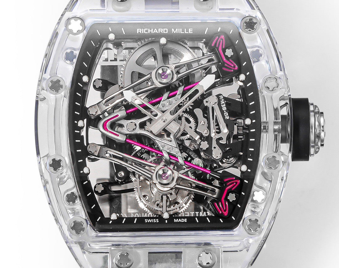 RM38-02 Sapphire Ghost Transparent Limited Edition