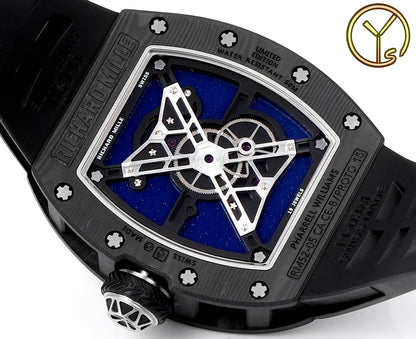 RM Mars Tourbillon Style Automatic Rubber Strap