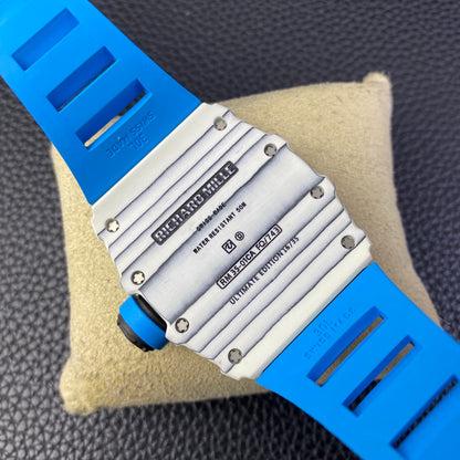 RM 35-01 Rafael Nadal Skeleton Automatic Watch White Case