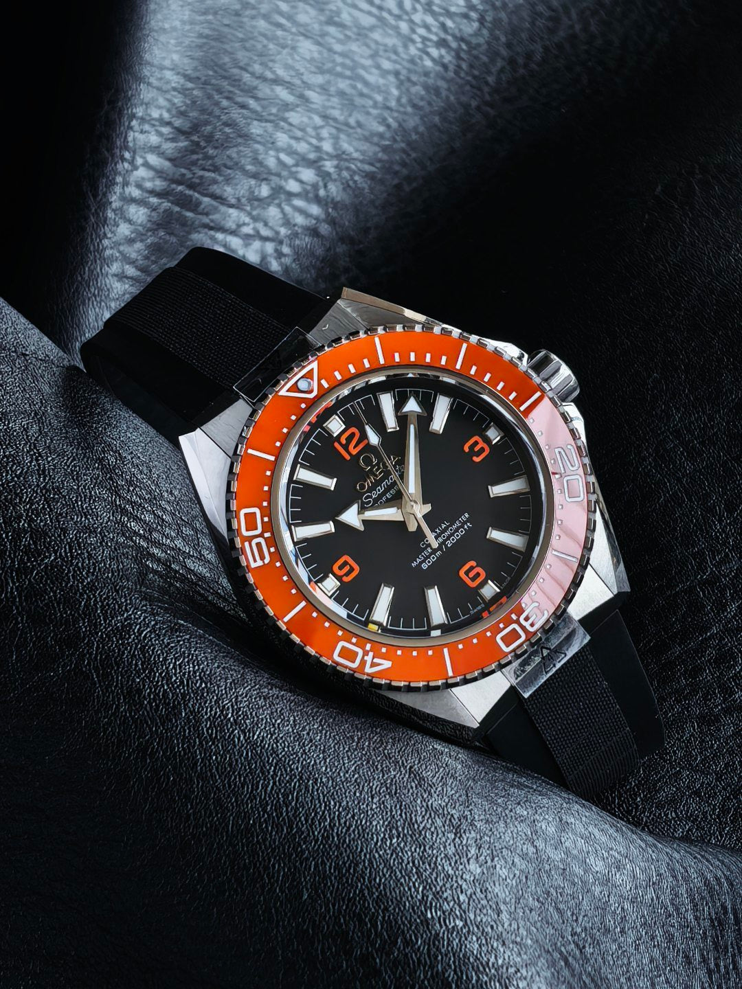 Seamaster Planet Ocean 600M Co-Axial Master Chronometer Rubber Strap