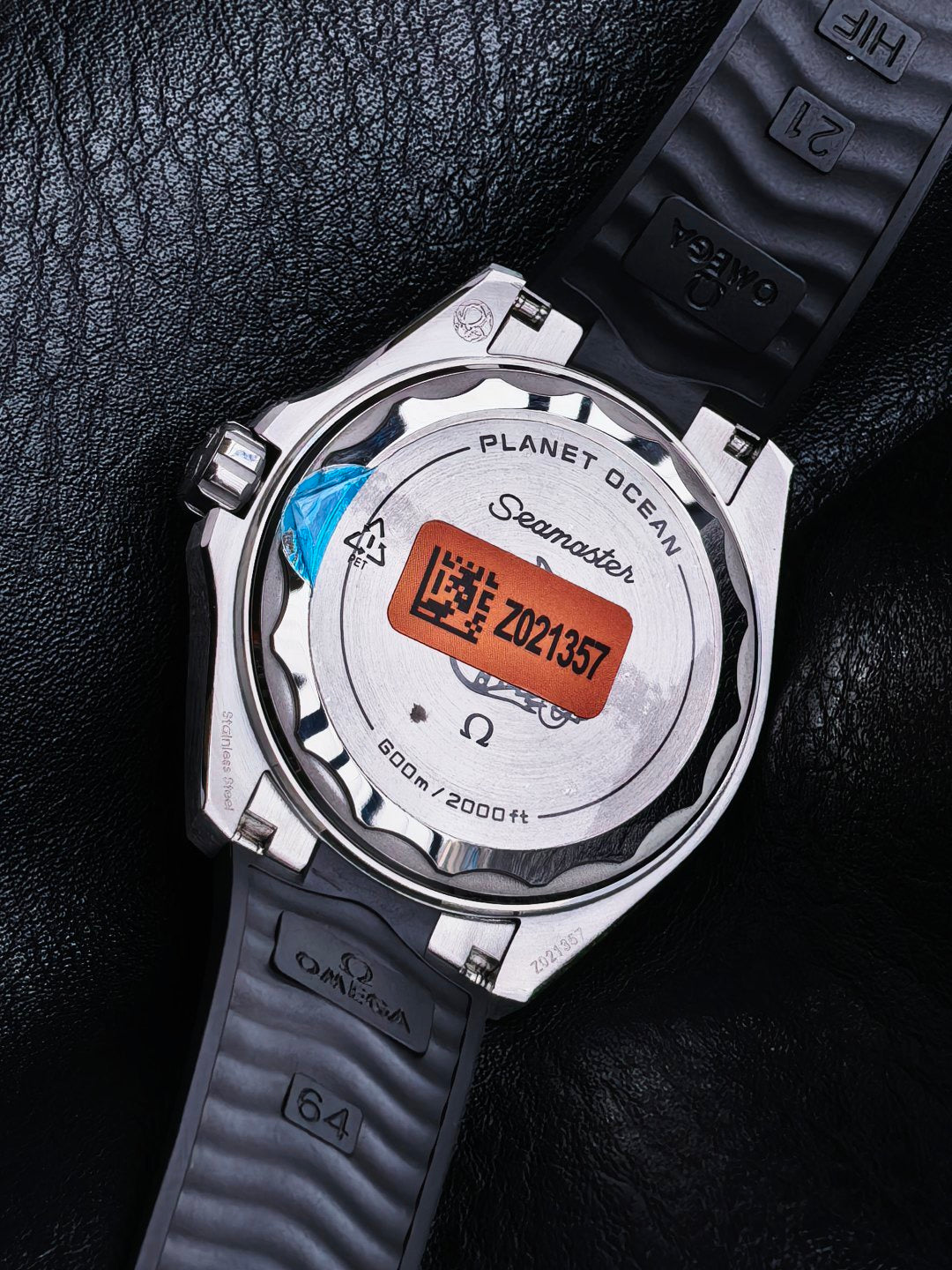 Seamaster Planet Ocean 600M Co-Axial Master Chronometer Rubber Strap