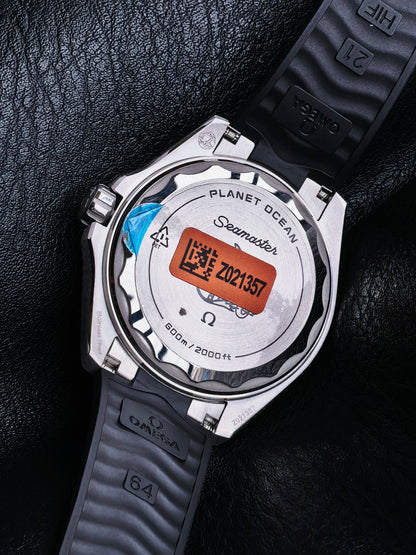 Seamaster Planet Ocean 600M Co-Axial Master Chronometer Rubber Strap