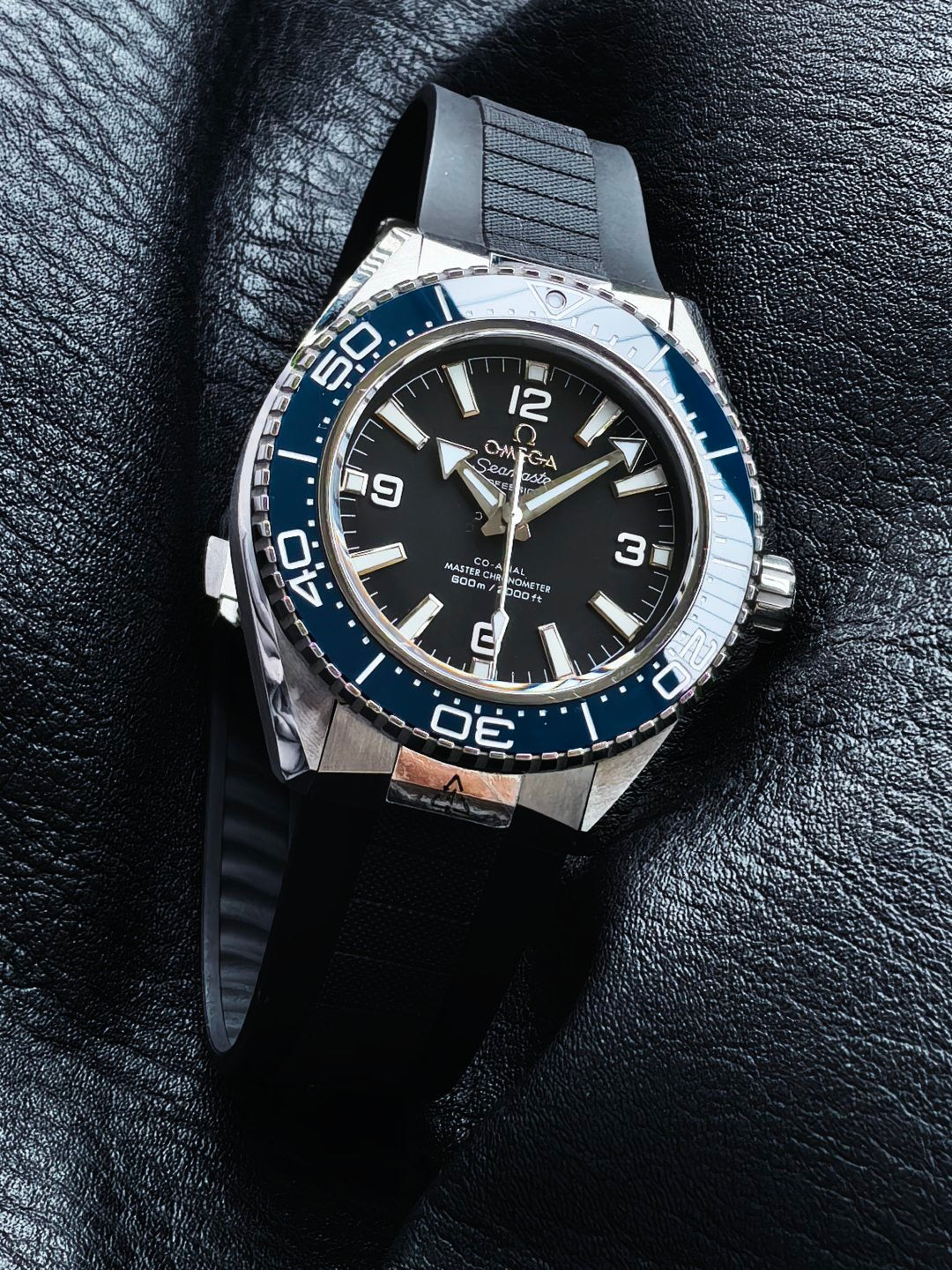 Seamaster Planet Ocean 600M Co-Axial Master Chronometer Rubber Strap