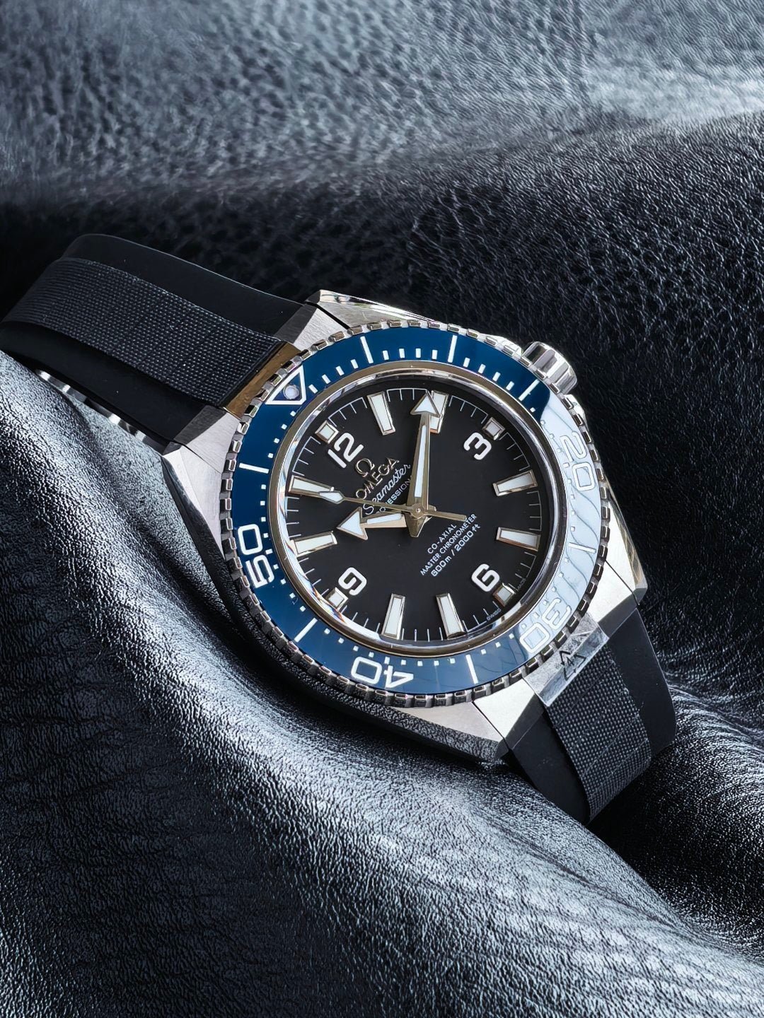 Seamaster Planet Ocean 600M Co-Axial Master Chronometer Rubber Strap