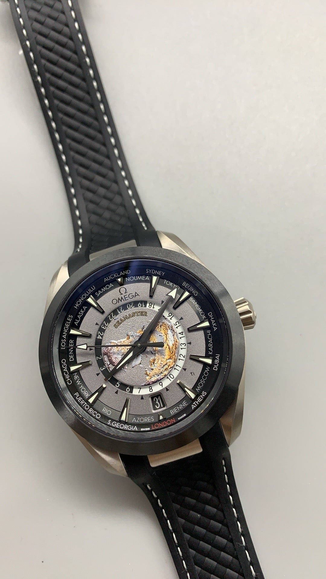 Seamaster Aqua Terra Worldtimer Titanium