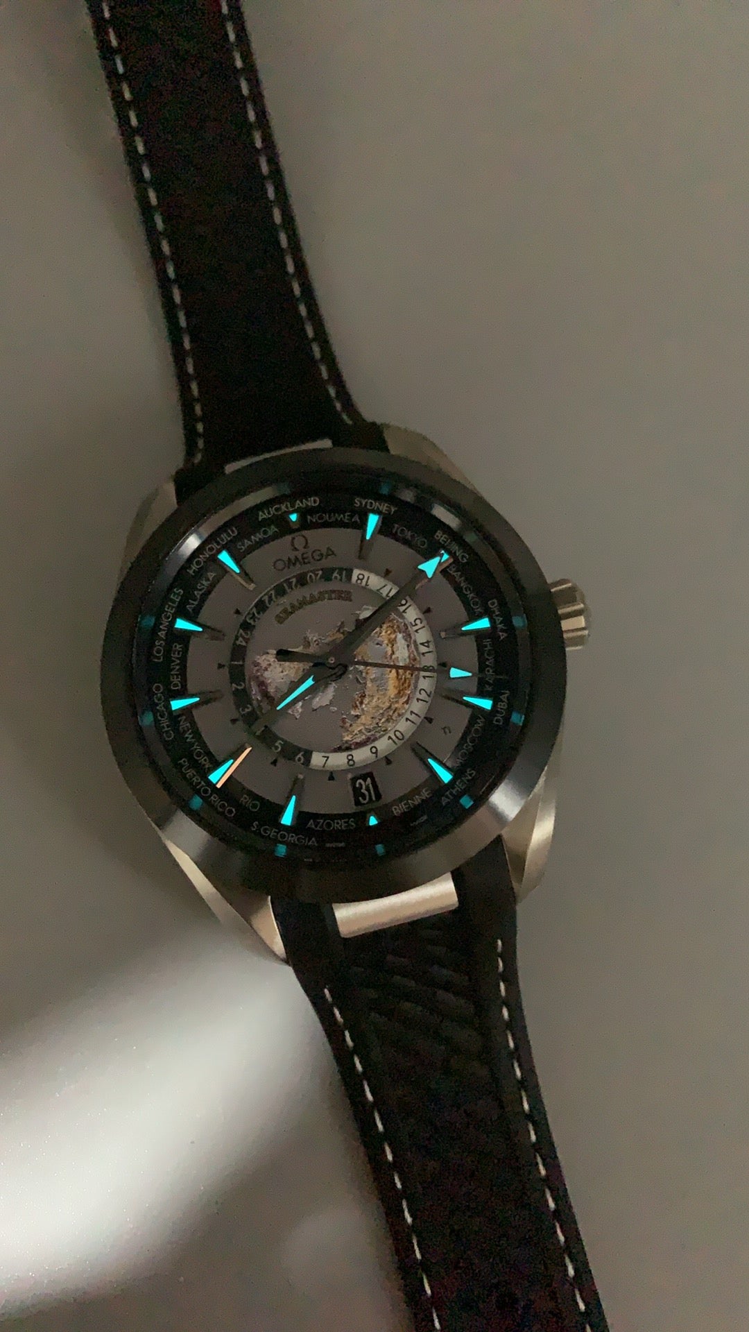 Seamaster Aqua Terra Worldtimer Titanium