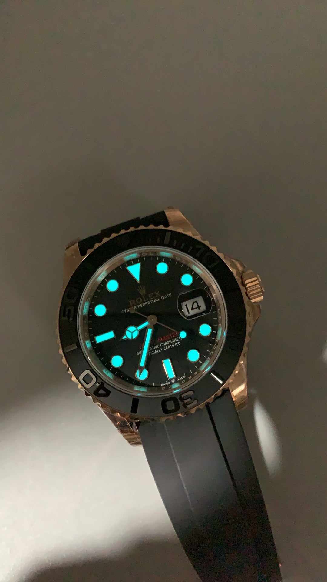 Yacht Master Rhodium