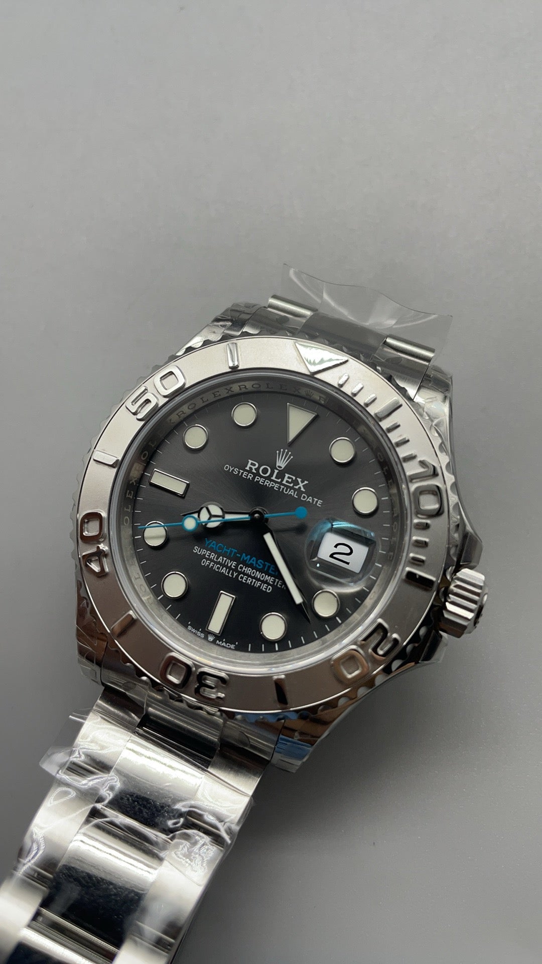 Yacht Master Rhodium