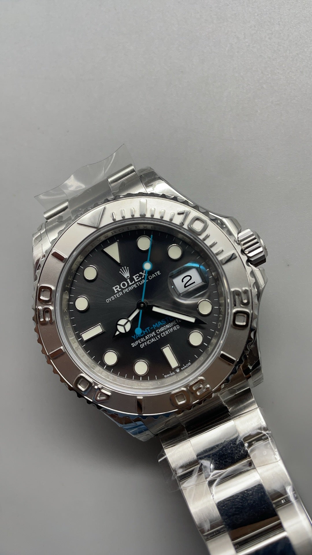 Yacht Master Rhodium