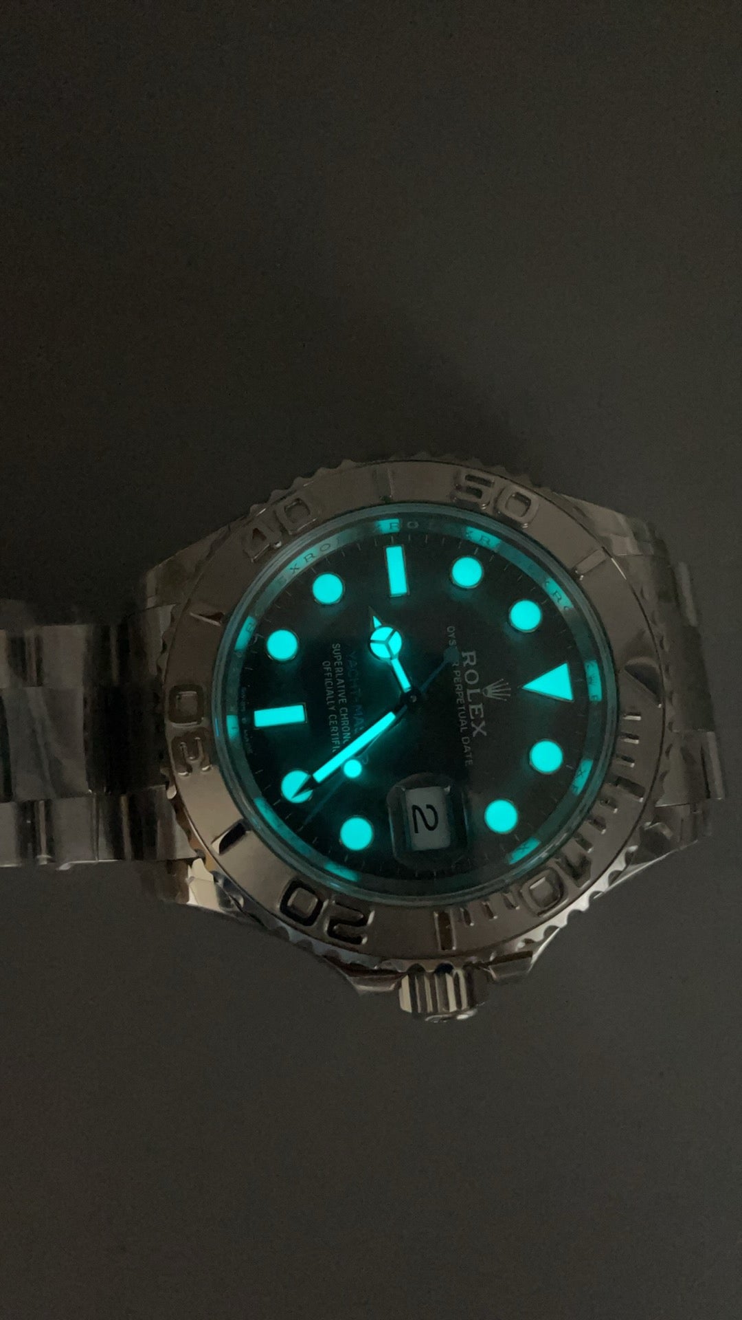Yacht Master Rhodium