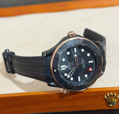 Seamaster Diver 300M Black Ceramic Sedna