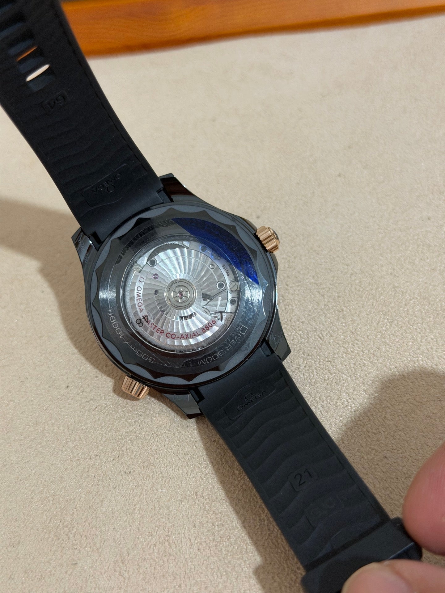 Seamaster Diver 300M Black Ceramic Sedna