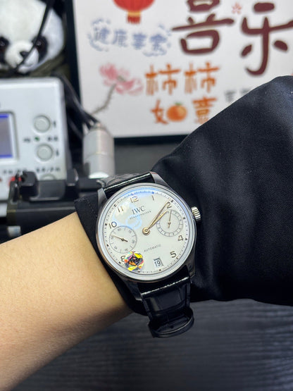Portugieser Automatic Silver Dial Small Seconds