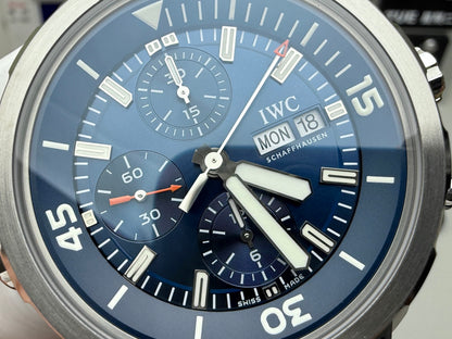 Aquatimer Blue Chronograph Day Date