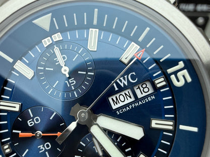 Aquatimer Blue Chronograph Day Date