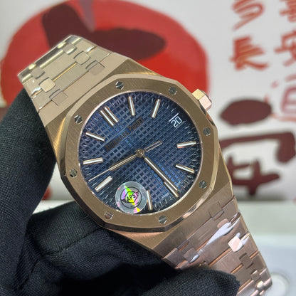 Royal Oak Ice Blue Tapisserie Watch