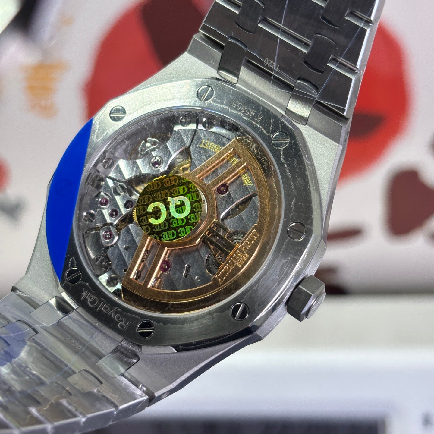 Royal Oak Ice Blue Tapisserie Watch