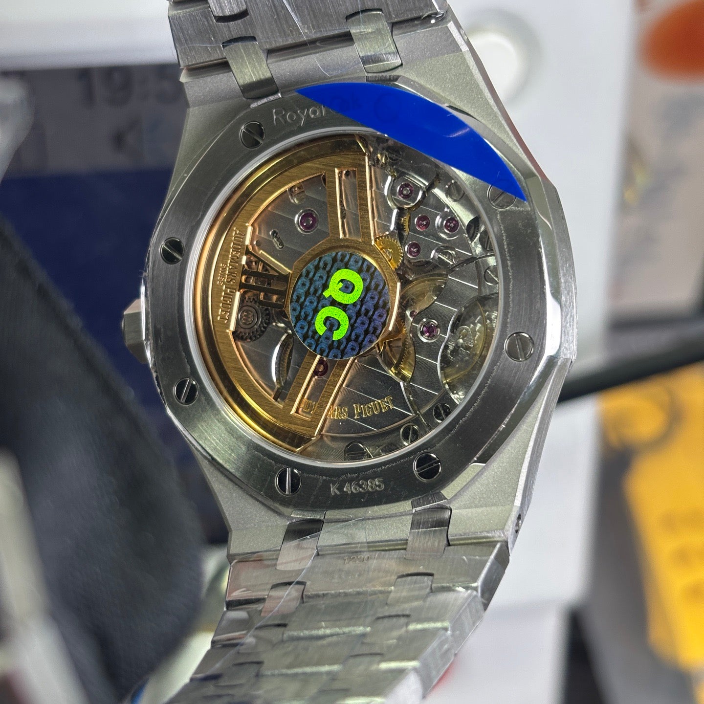 Royal Oak Ice Blue Tapisserie Watch