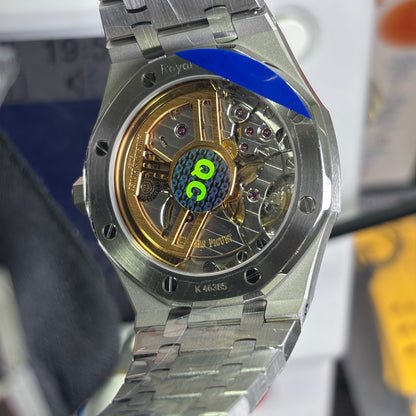 Royal Oak Ice Blue Tapisserie Watch