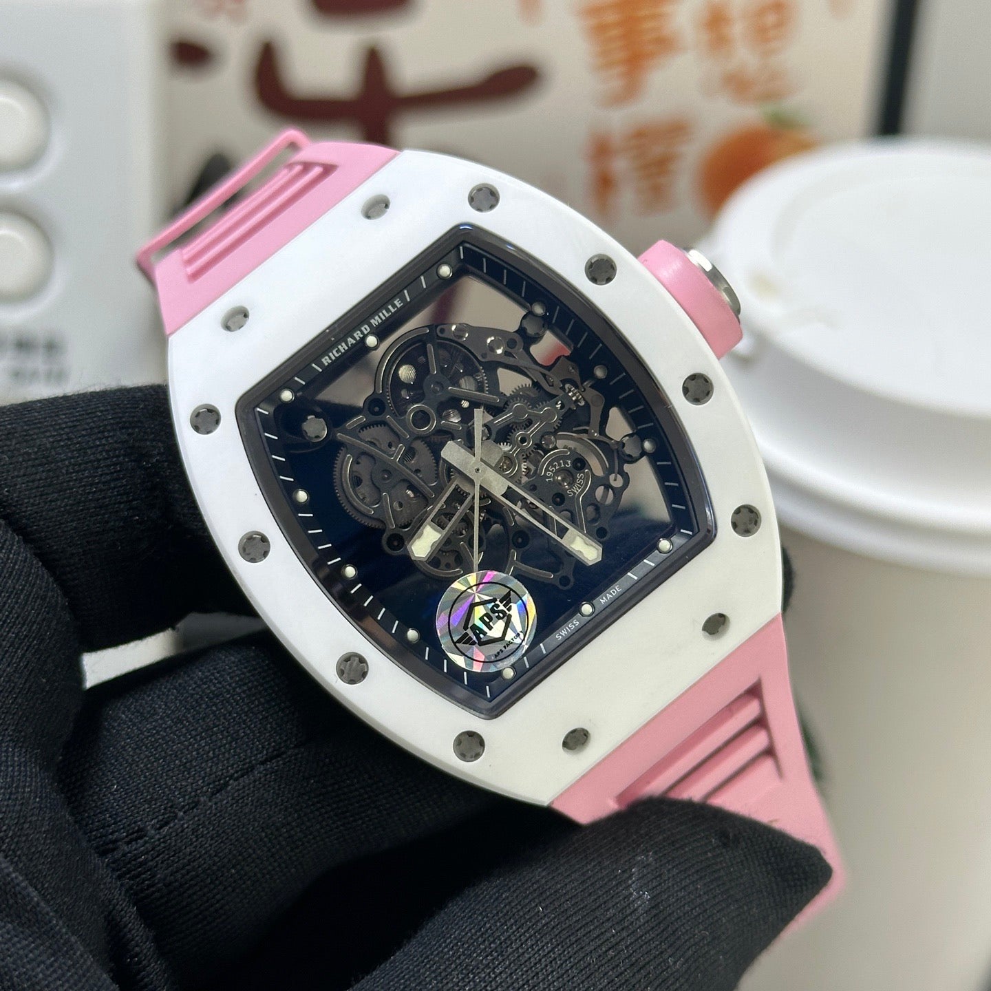 RM055 Bubba Watson White Ceramic