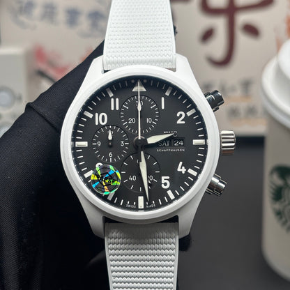 Pilot Chronograph White Ceramic