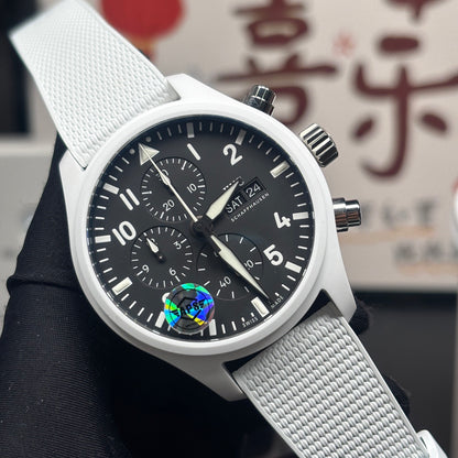 Pilot Chronograph White Ceramic
