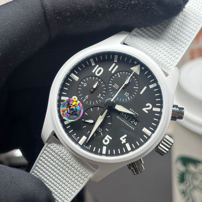 Pilot Chronograph White Ceramic