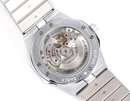 Alpine Eagle Purple Gem Bezel Gold Dial