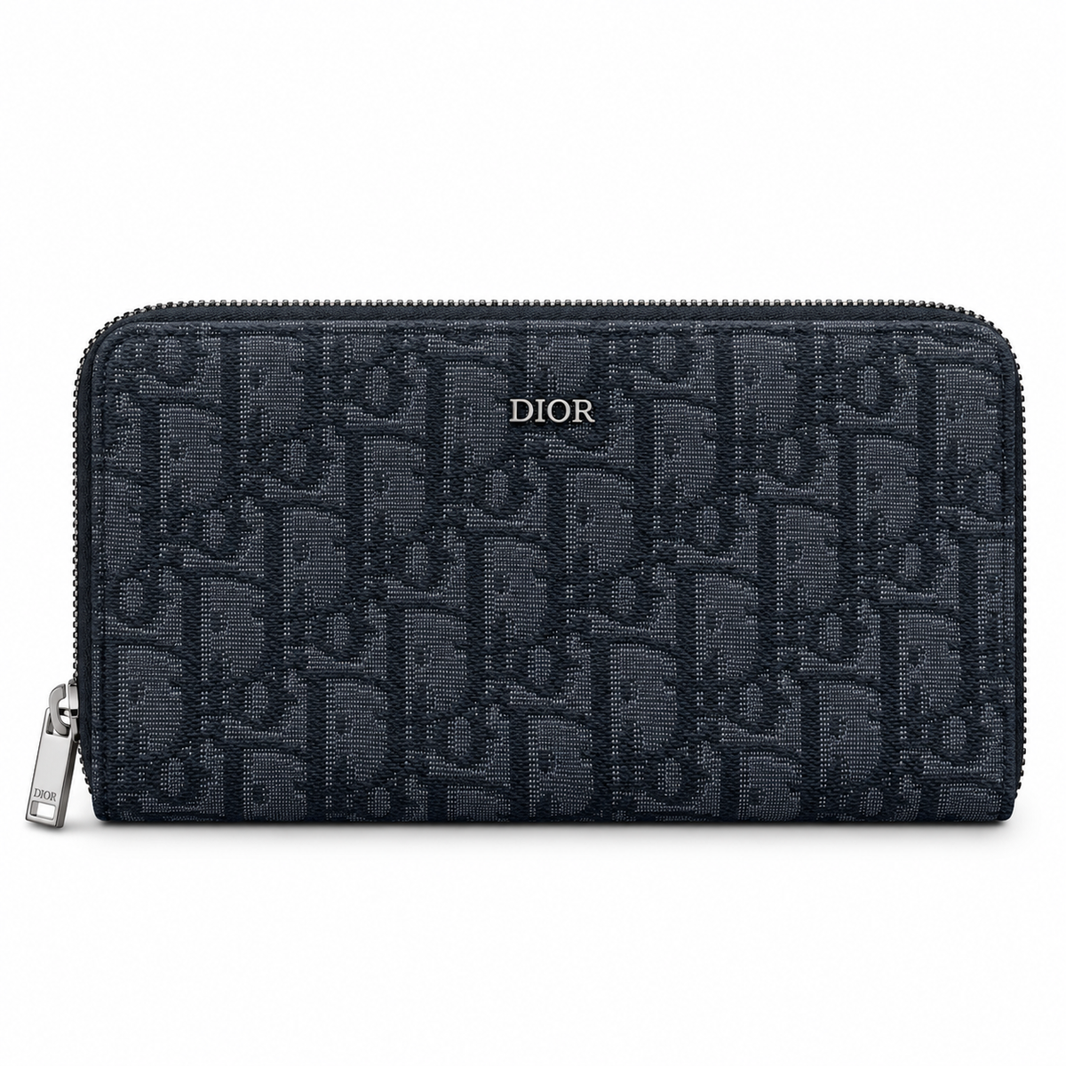 Oblique Jacquard Zipped Long