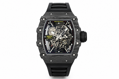 RM35 02 Rafael Nadal Skeleton Dial Carbon Strap Watch