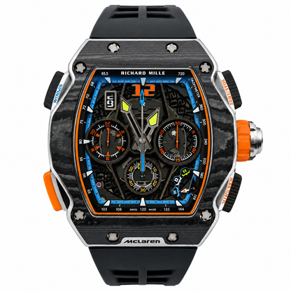 RM 11 McLaren Carbon Skeleton Chronograph Watch