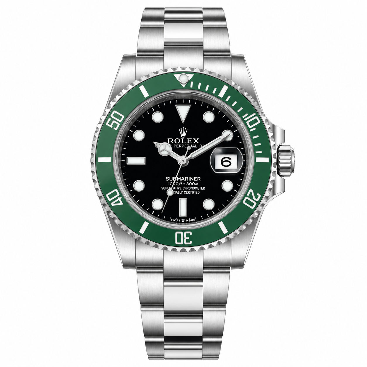 Submariner Oyster Steel Diver