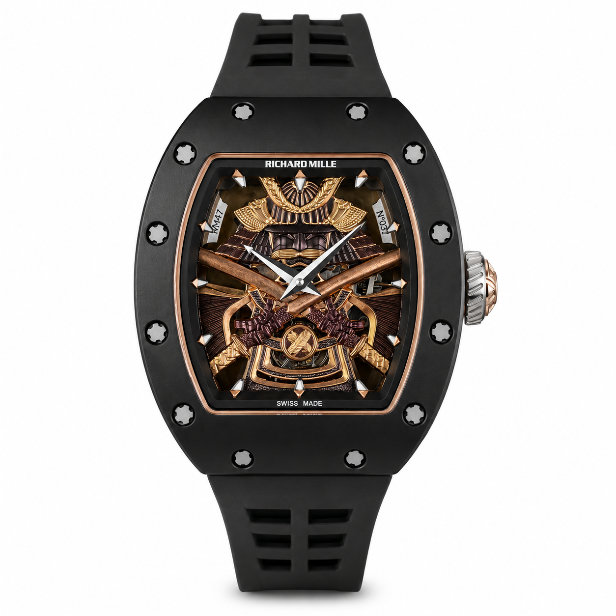 RM Samurai Skeleton Automatic Black Edition