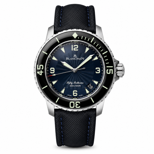 Fifty Fathoms Automatic Blue Dial Diver Watch