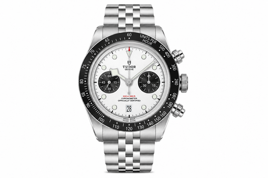 Black Bay Chrono Panda White Dial Jubilee Watch