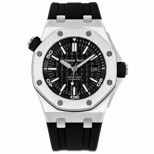 Royal Oak Offshore Diver Black Méga Tapisserie Watch