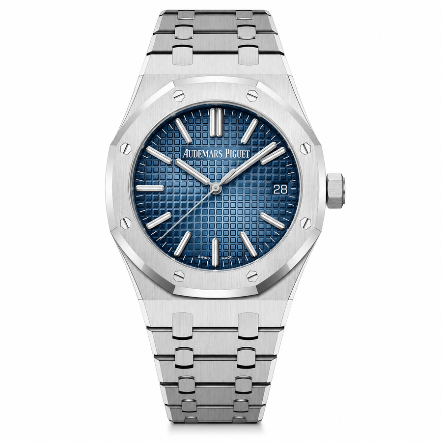 Royal Oak Ice Blue Tapisserie rep watch