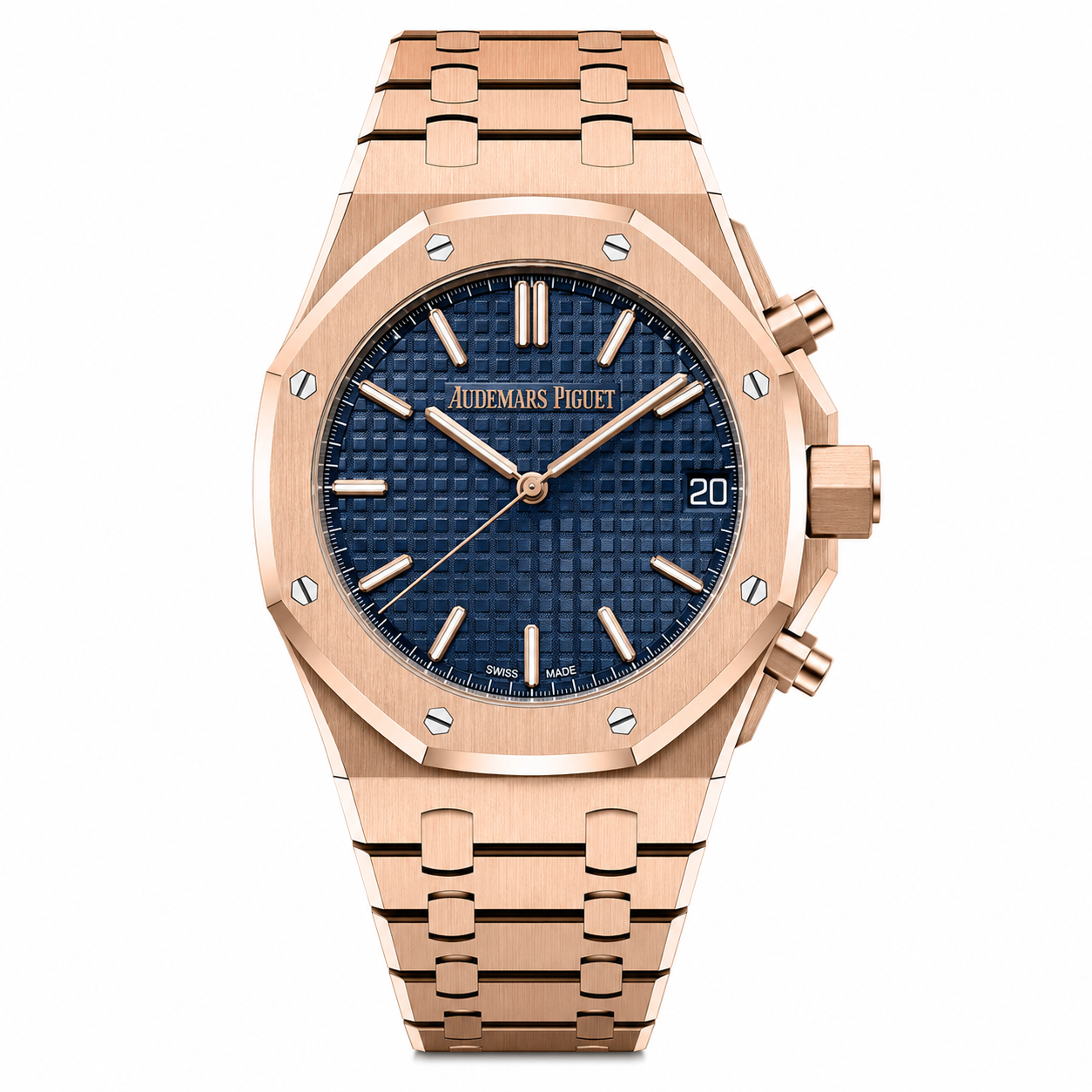 Royal Oak Ice Blue Tapisserie Watch