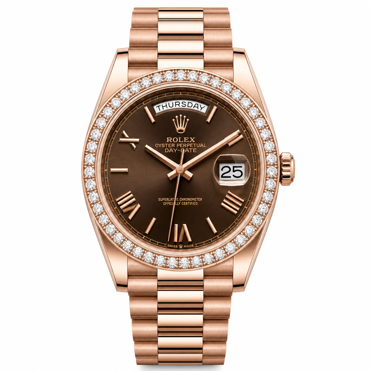 Day-Date 40 Diamond Bezel