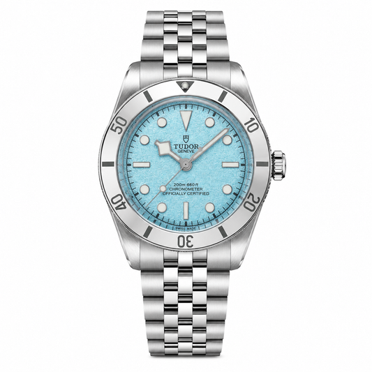 Black Bay 36 Light Blue Dial Jubilee Bracelet Watch