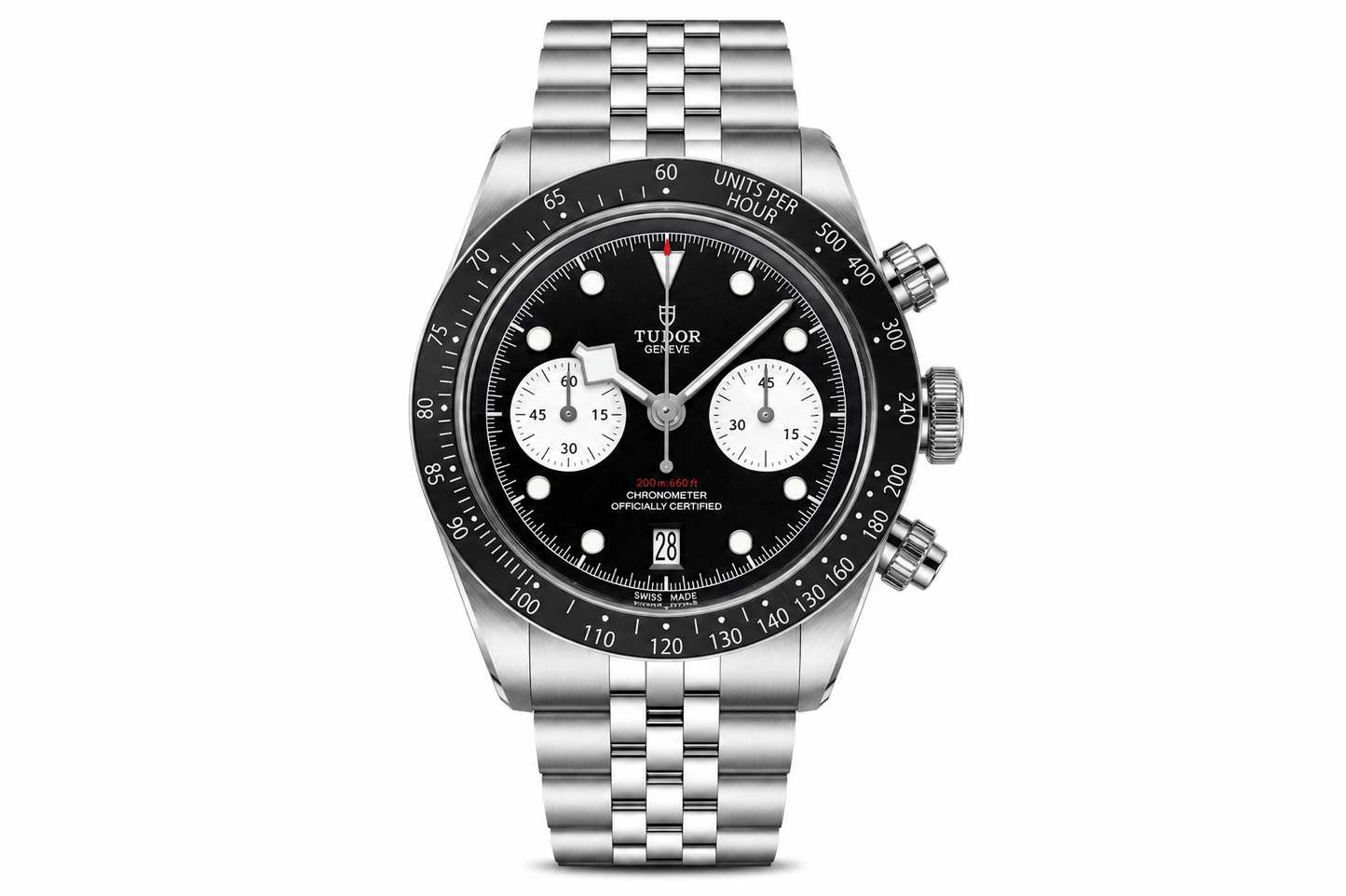 Black Bay Chrono Panda White Dial Jubilee Watch