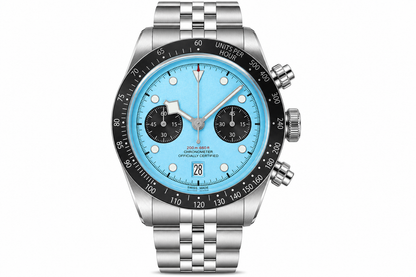 Black Bay Chrono Panda White Dial Jubilee Watch