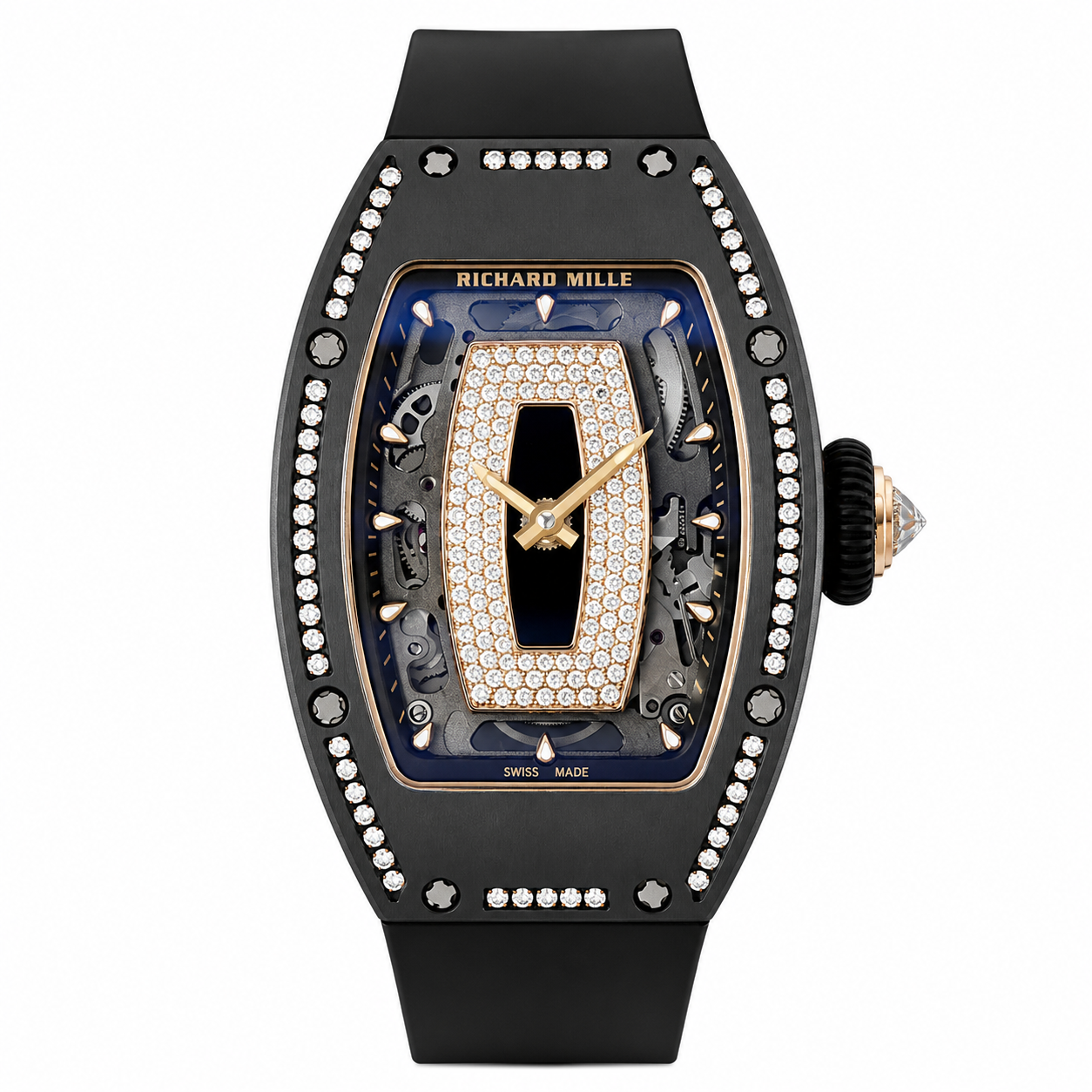 RM 07 01 White Diamond Ladies Watch